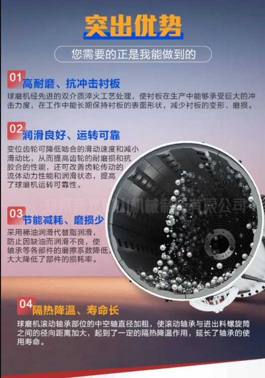 球磨機產品優勢 水泥球磨機